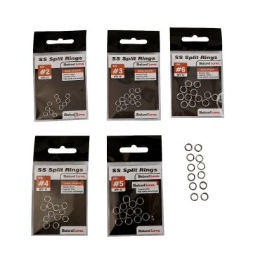 Argollas Split Rings Skalund (tamaños: #2, #3, #4, #5 y #6)