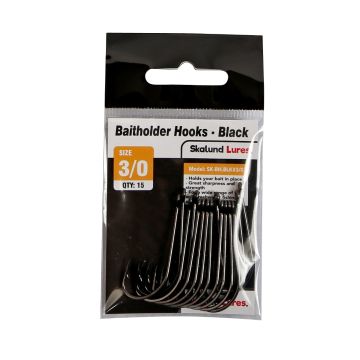 Anzuelos Baitholder Black Skalund tam. 3/0 (para carnada)