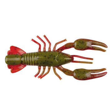 YUM Ned Craw (2 pulg.) - Green Pumpkin Red