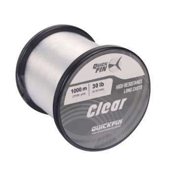 QuickFin High Grade Mono. 1000 mts Clear