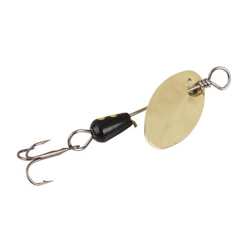 Cucharita South Bend Techny Spinner 1/16 oz gold/black